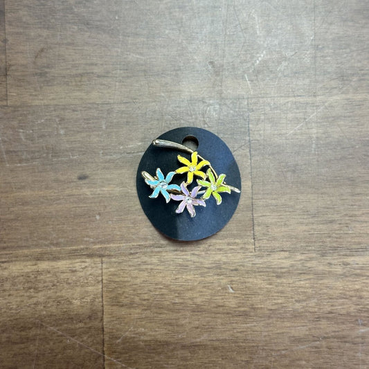 Multi Color Flower Pin