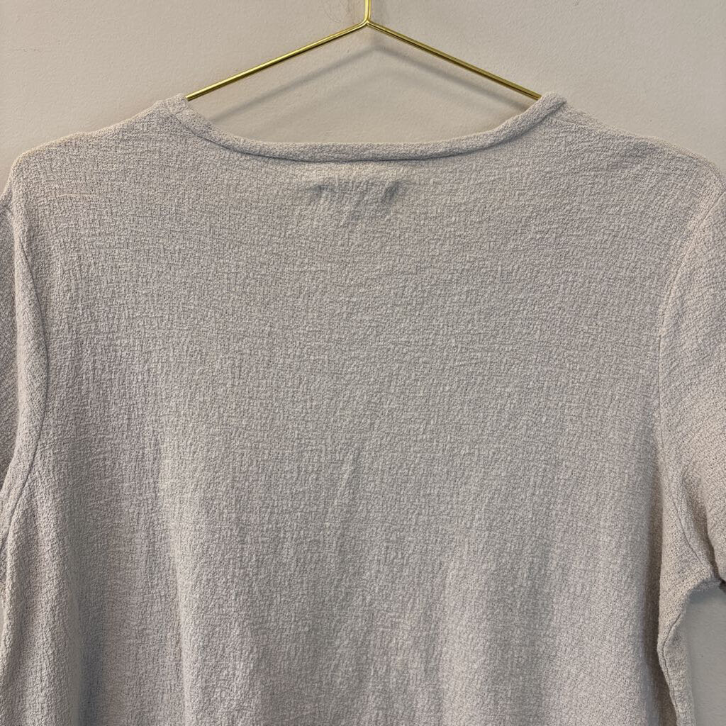 Madewell Grey Knotted T-Shirt