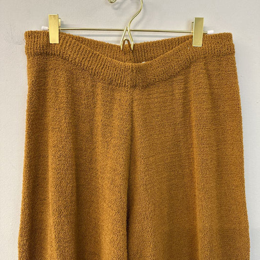 Double Zero Brown Soft Wide Leg Sweater Pants Large