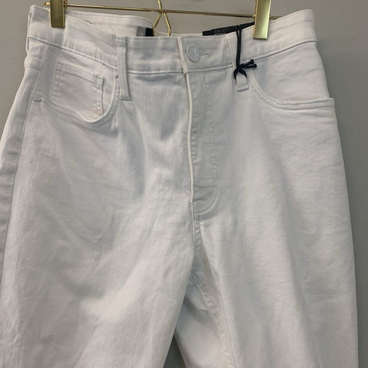 Kut White Rachael High Rise Mom Jeans 10