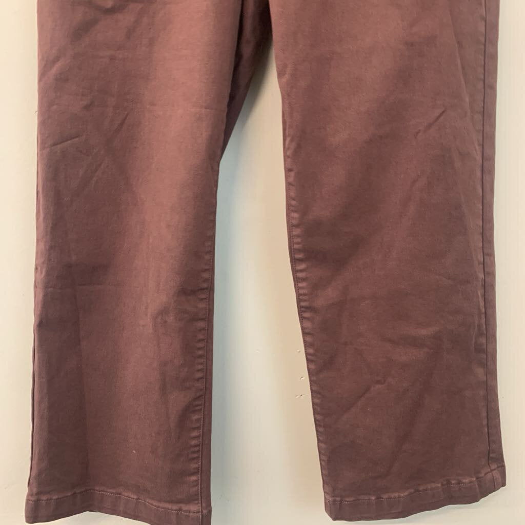 Studio Blue Brown Wide Leg Utility Pants 10