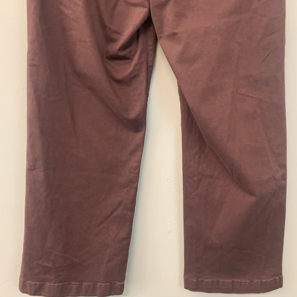 Studio Blue Brown Wide Leg Utility Pants 10