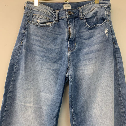 Sneak Peek Light Wash Wide Leg Jeans 30