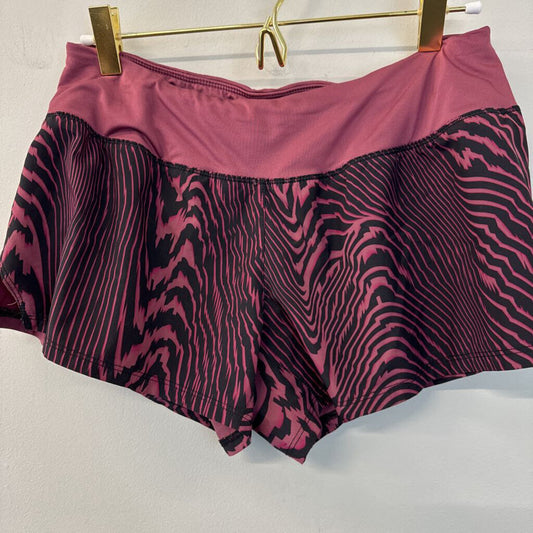 Nike Dri Fit Pink/ Black Print Athletic Shorts Small