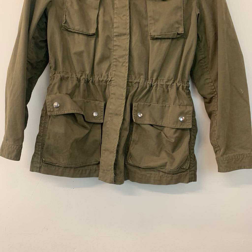 Banana Republic Green Cargo Jacket Small Petite