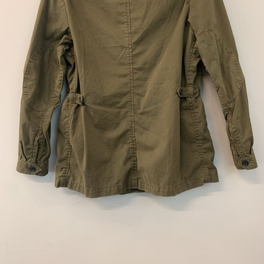 Banana Republic Green Cargo Jacket Small Petite