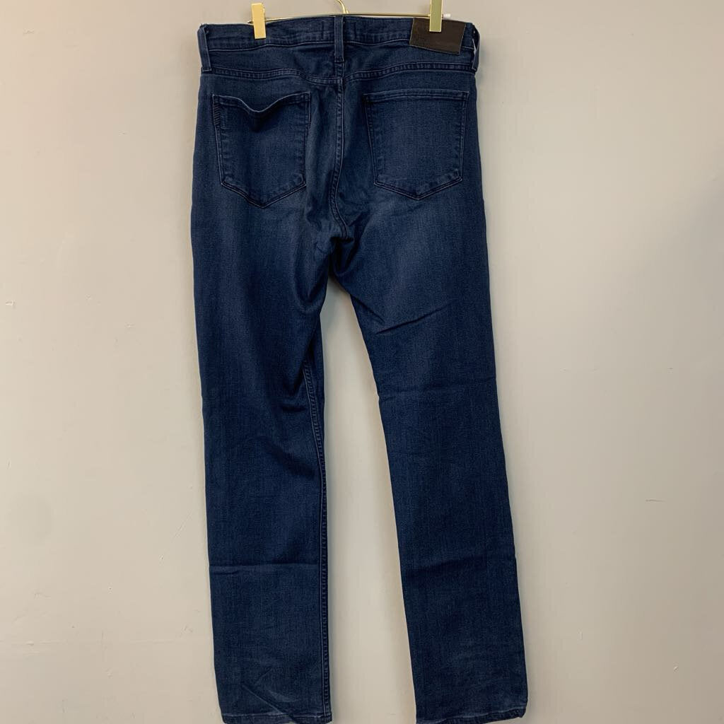 Paige Dark Wash Federal Jeans 31