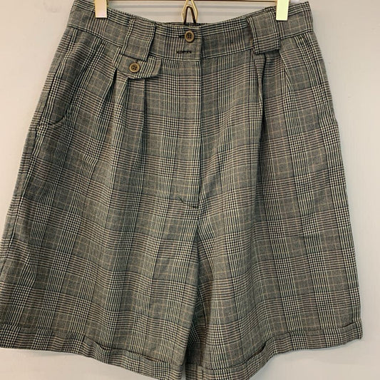 Vintage Hunnington Ridge Plaid Long Shorts 13