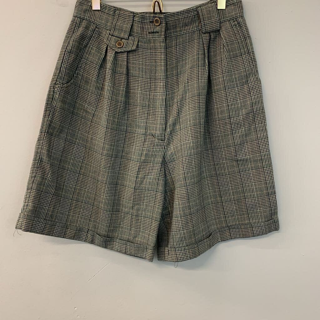 Vintage Hunnington Ridge Plaid Long Shorts 13