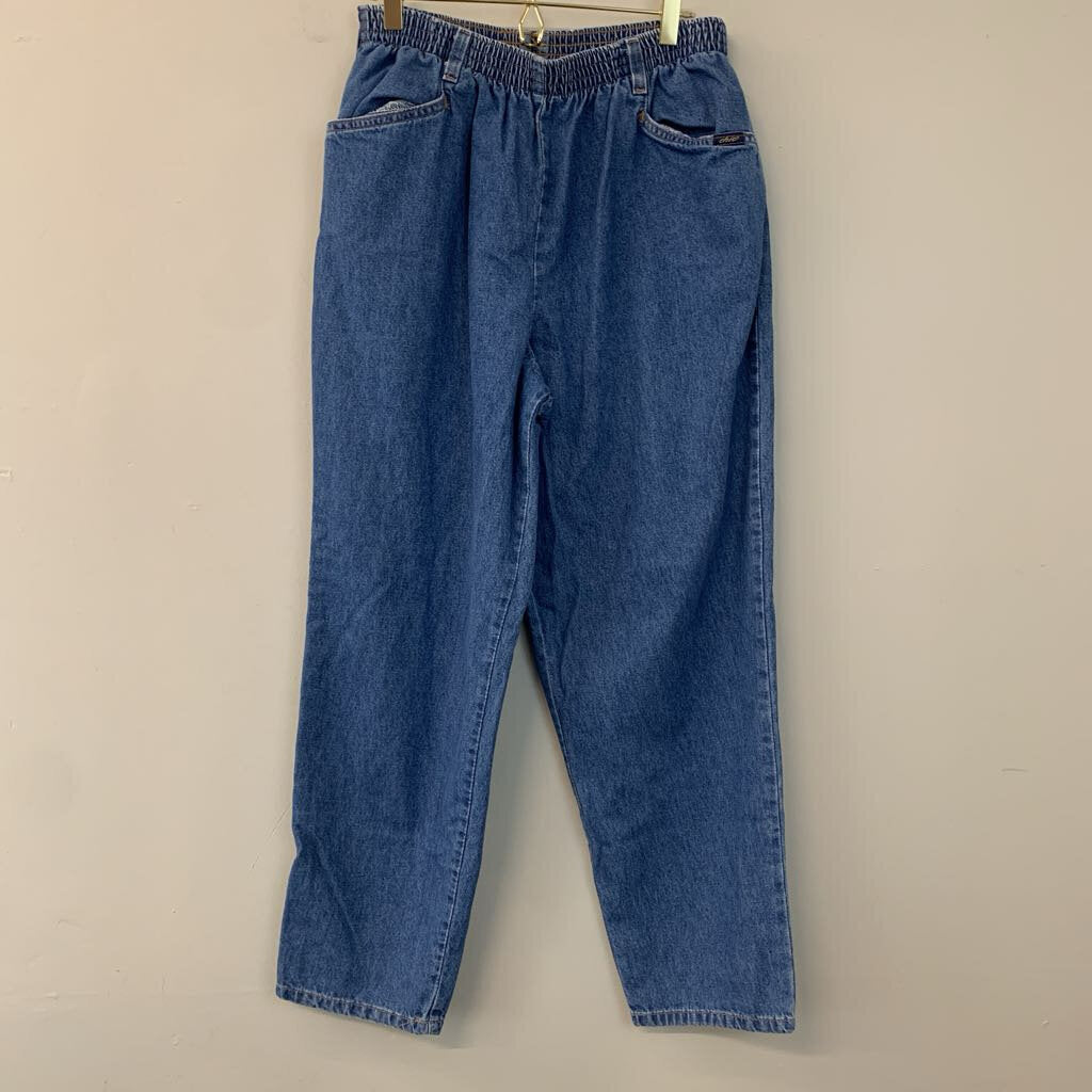 Vintage Medium Wash Pull On Jeans 14P