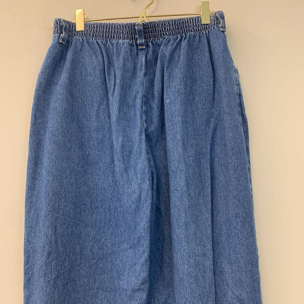 Vintage Medium Wash Pull On Jeans 14P