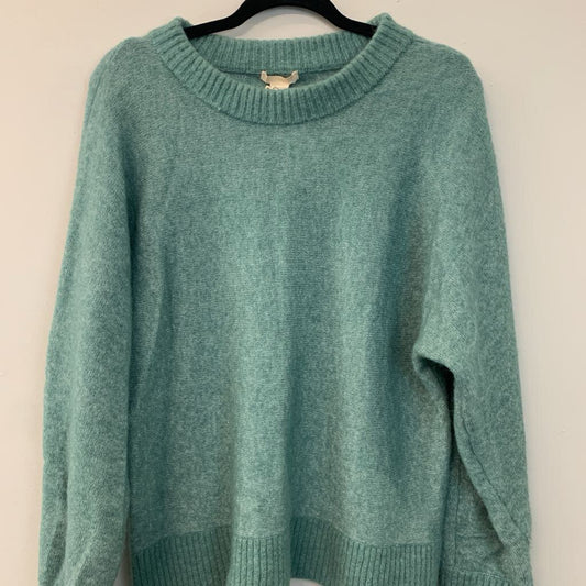 H&M Green Long Sleeve Sweater Medium