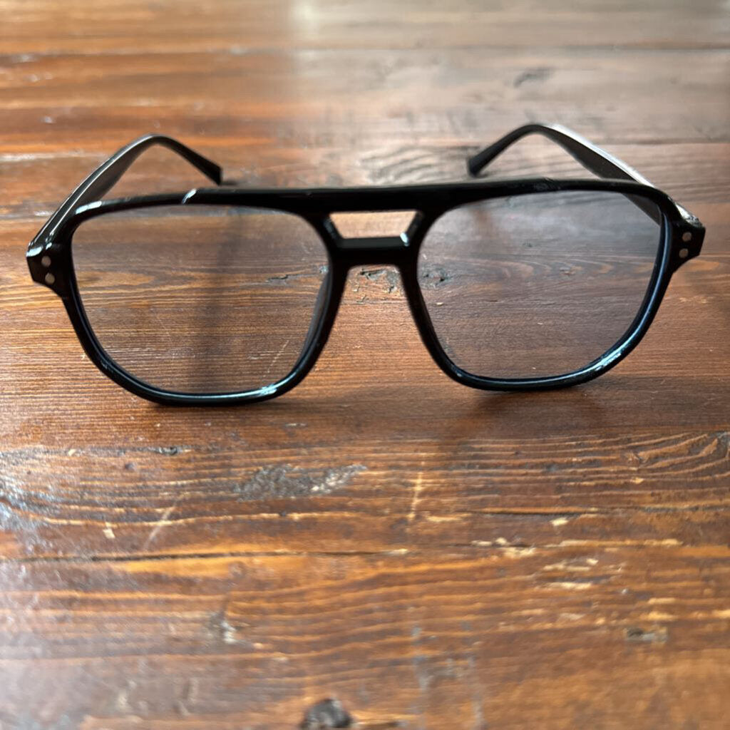 Square 70's Aviator Sunglasses