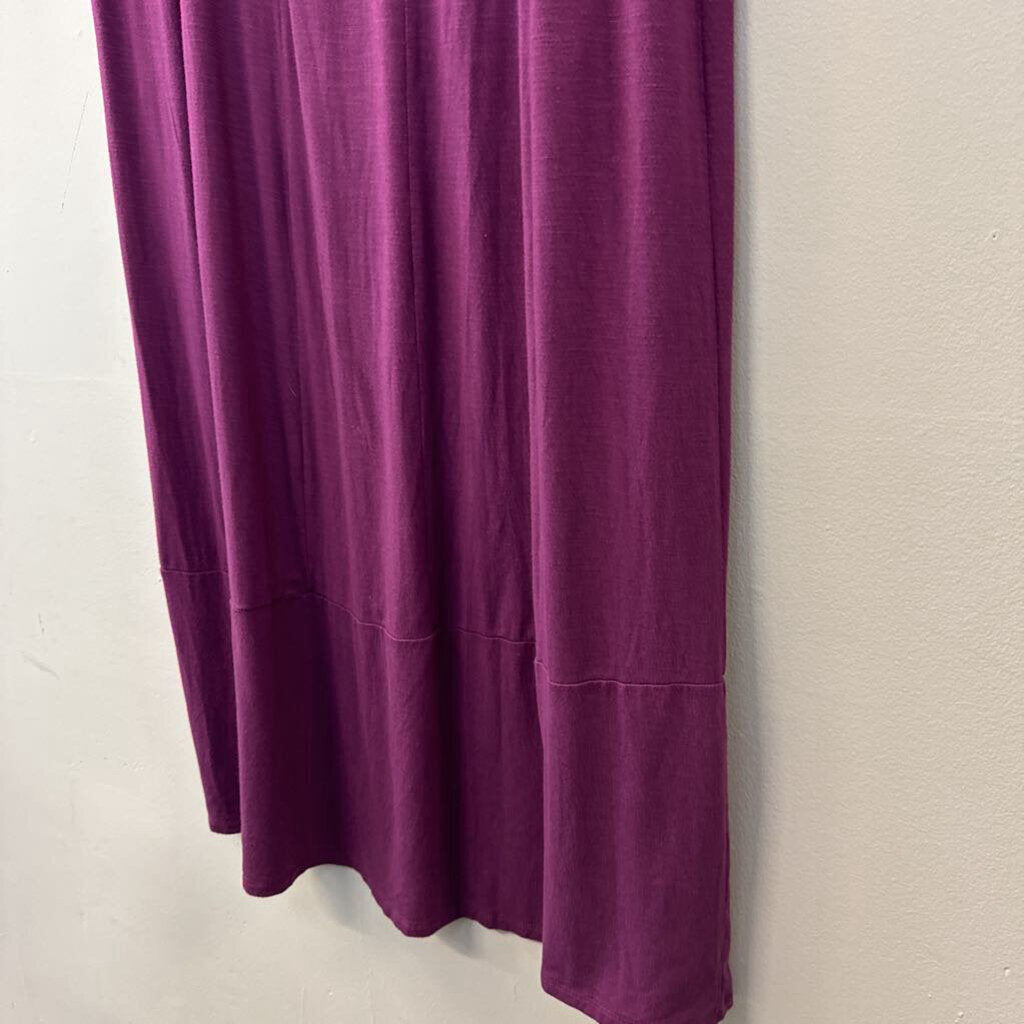 J.Jill Purple Short Sleeve Dress