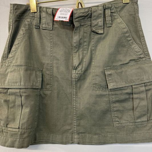 American Eagle Green Cargo Mini Skirt 2