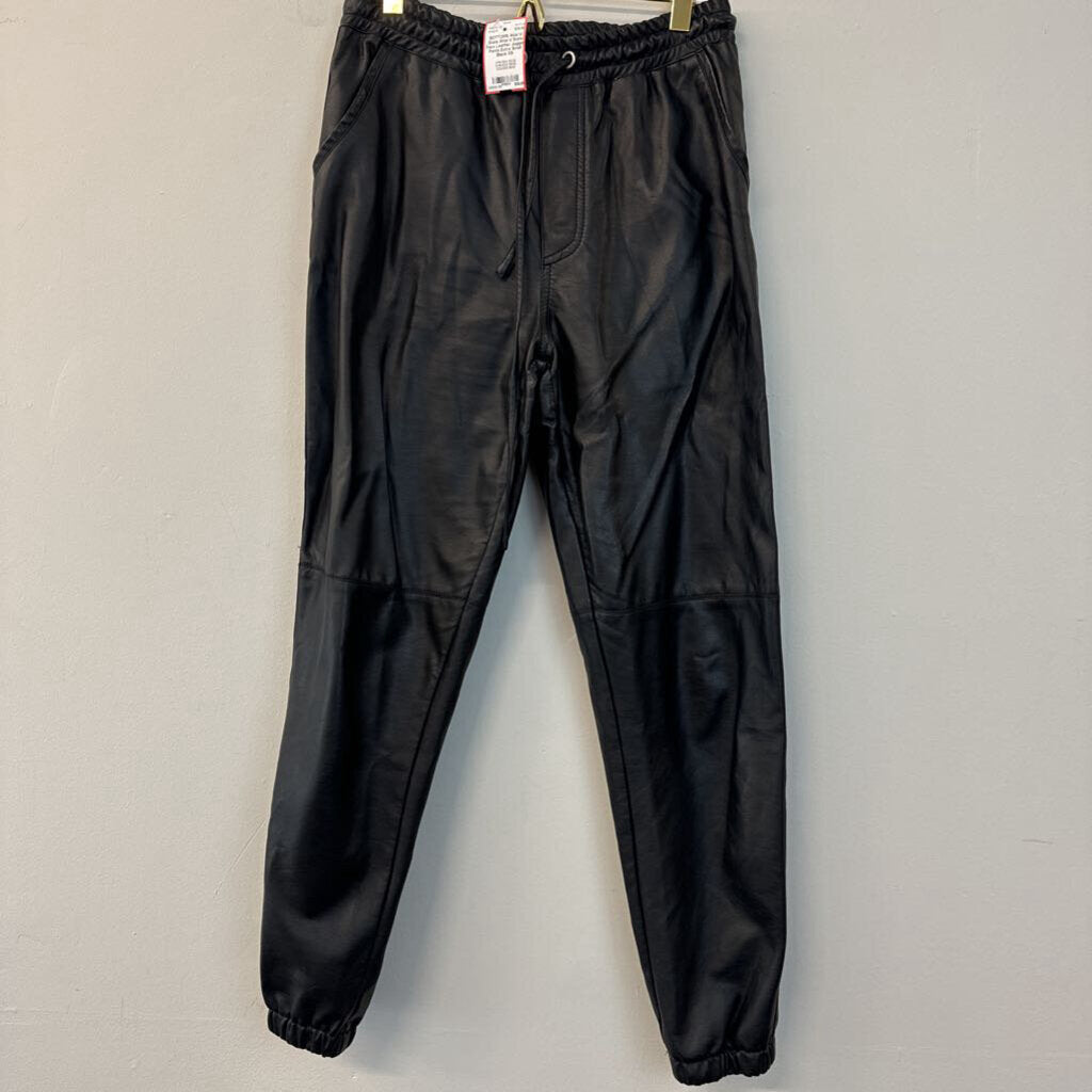 Altar'd State Faux Leather Jogger Pants Extra Small