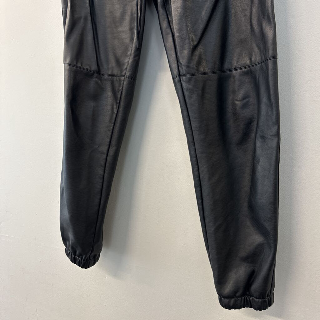 Altar'd State Faux Leather Jogger Pants Extra Small