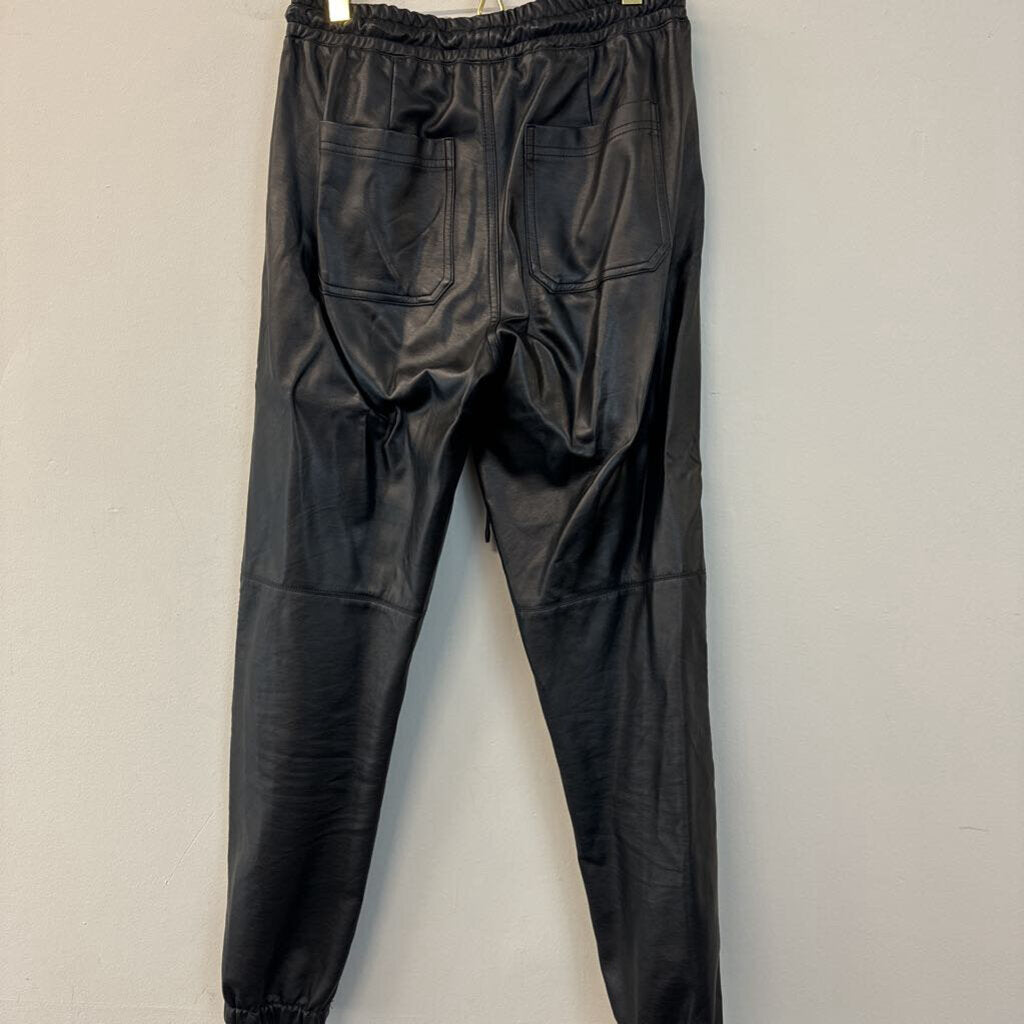 Altar'd State Faux Leather Jogger Pants Extra Small