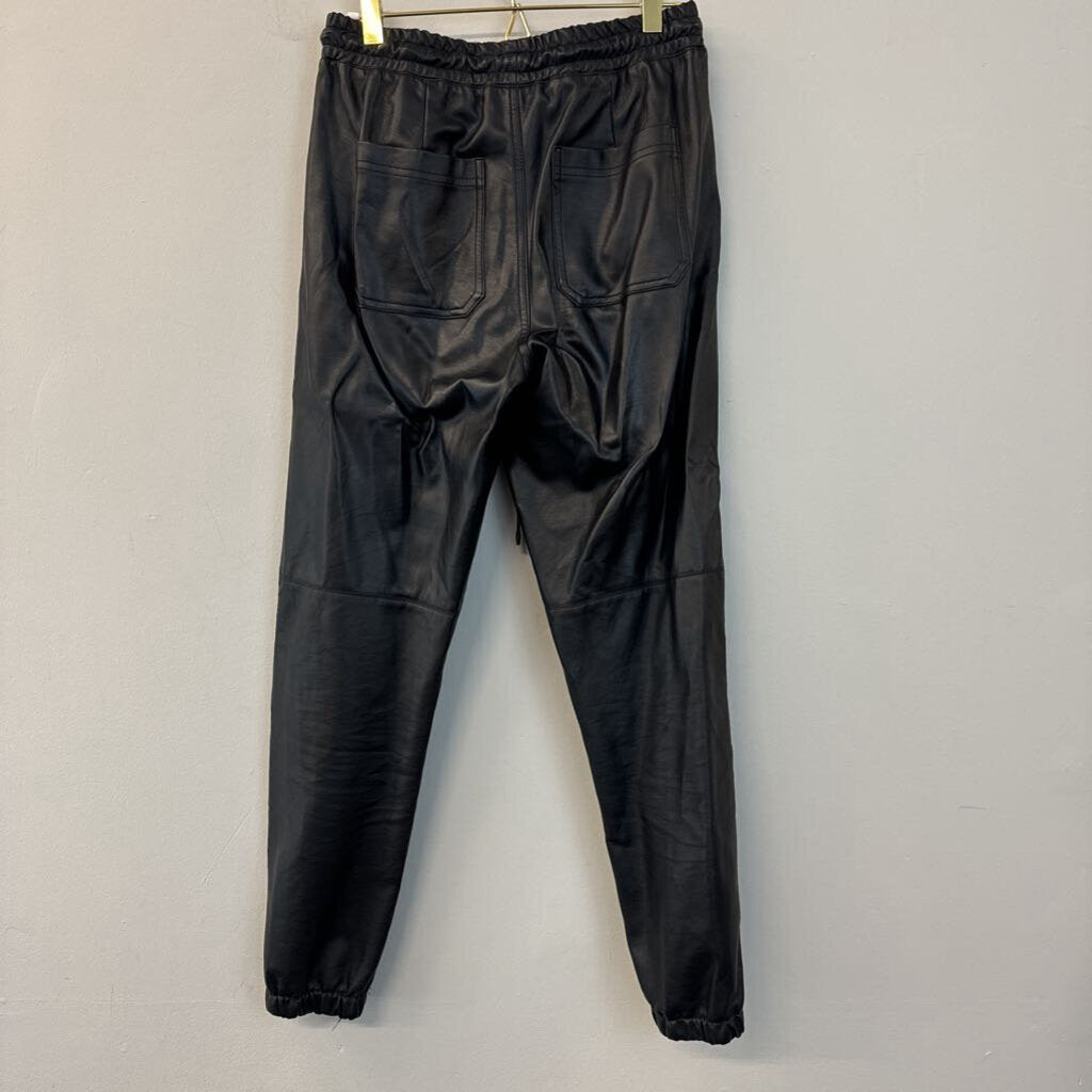 Altar'd State Faux Leather Jogger Pants Extra Small