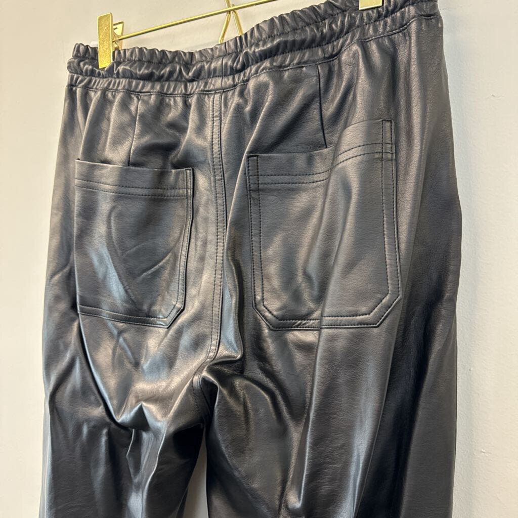 Altar'd State Faux Leather Jogger Pants Extra Small