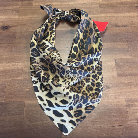 Leopard Print Tie Bandana