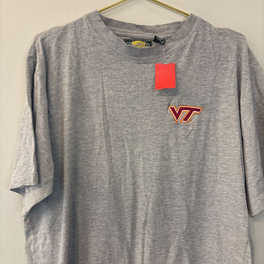 Collegiate Team Grey VT Short Sleeve Tee Extra Large