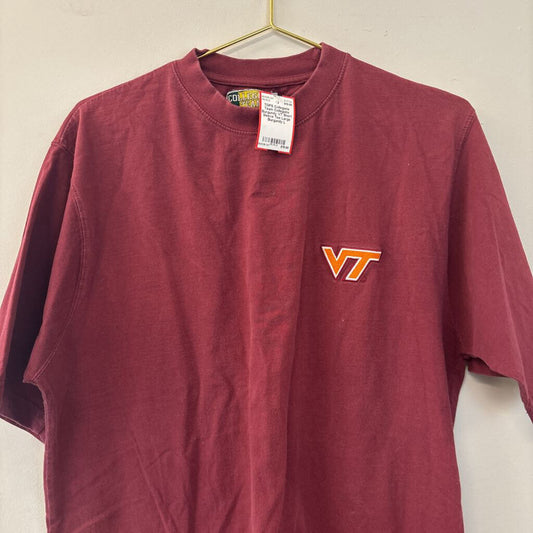 Collegiate Burgundy VT Short Sleeve Tee Large