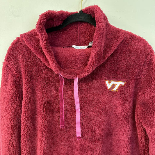 Camp David Maroon Soft Fuzzy VT Pullover Medium