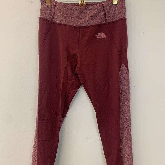 The North Face Burgundy Leggings Small