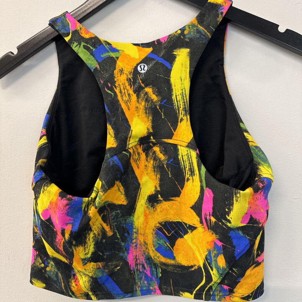 Lululemon Print Wunder Train Racerback Crop Tank 8