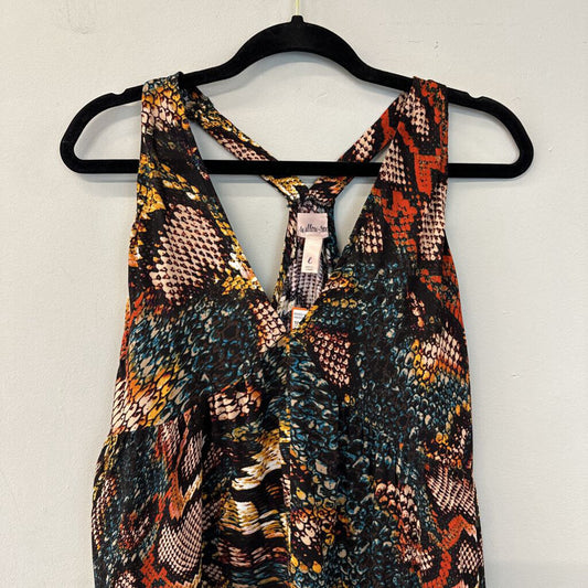 Willow and Root Snakeskin Print Tank Large