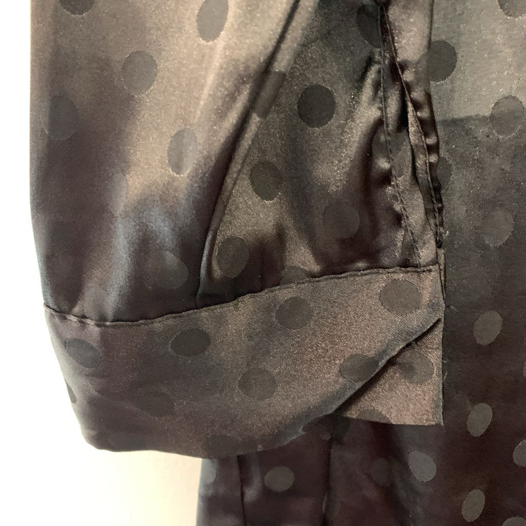 Le Lis Silky Polka Dot Blouse Large