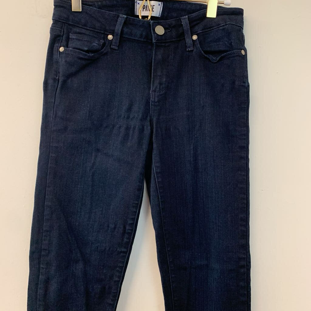 Paige Dark Wash Verdugo Ultra Skinny Jeans 27