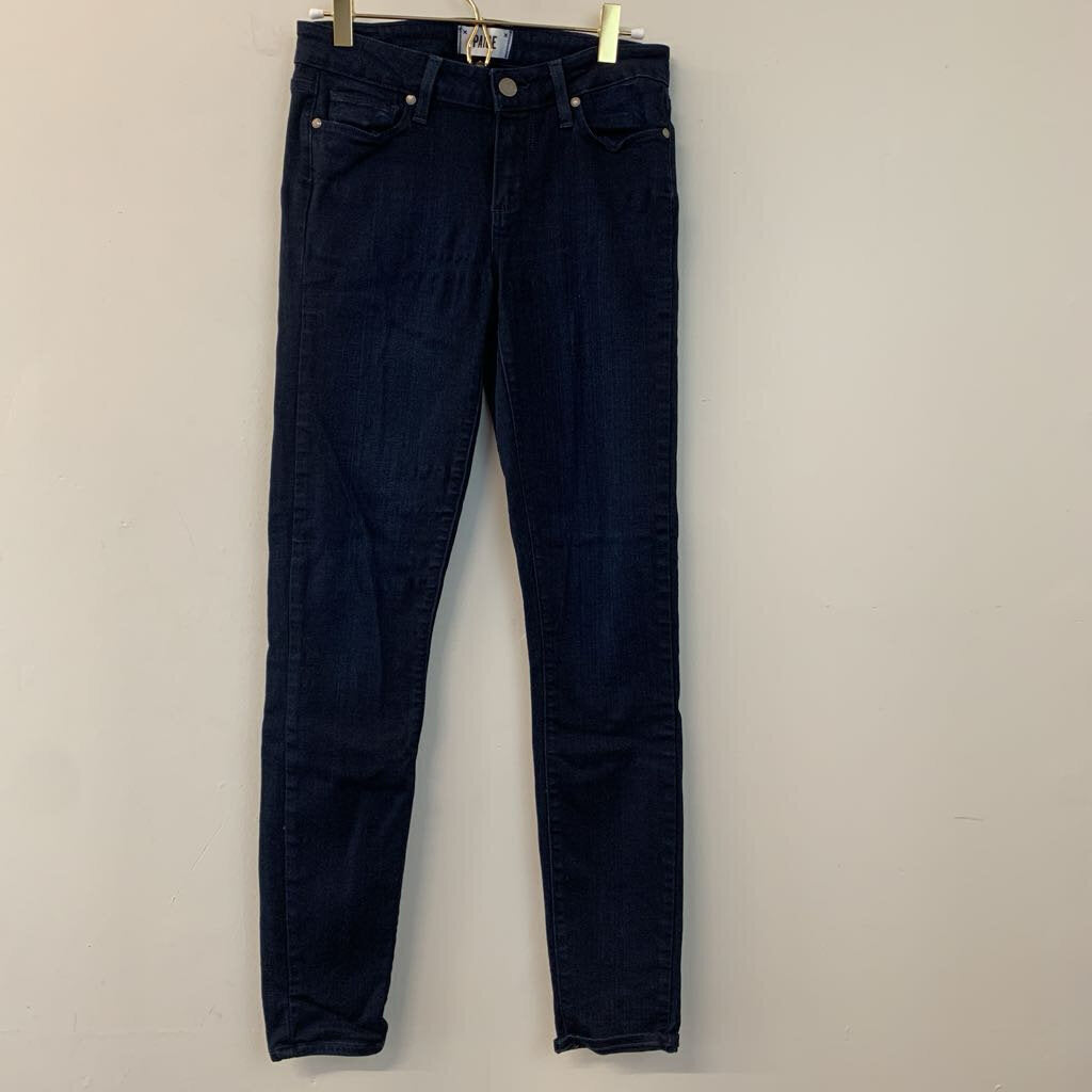 Paige Dark Wash Verdugo Ultra Skinny Jeans 27