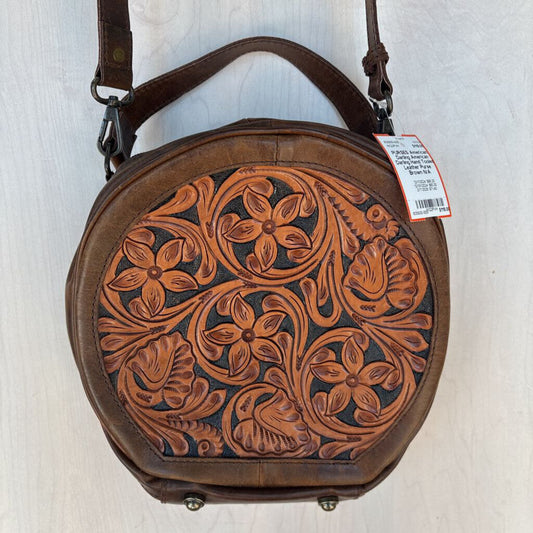 American Darling Hand Tooled Leather Purse