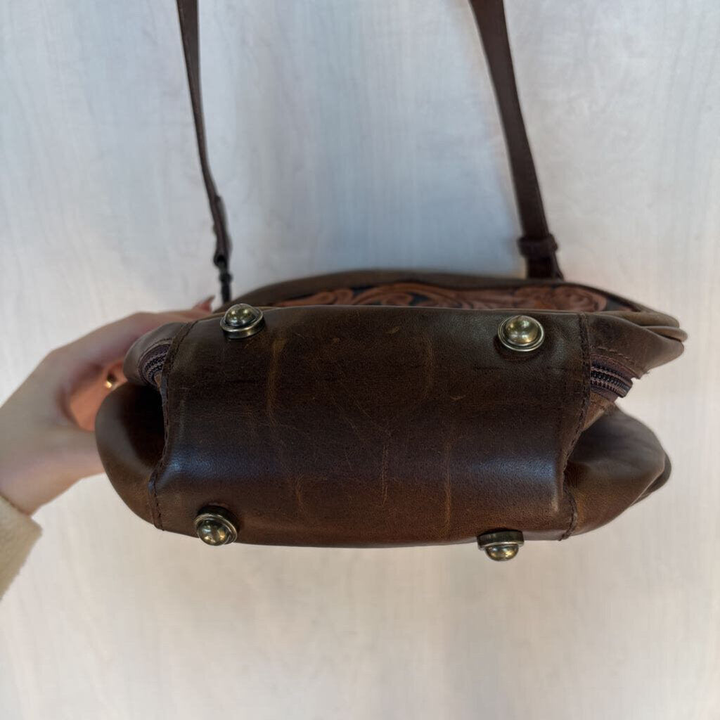 American Darling Hand Tooled Leather Purse