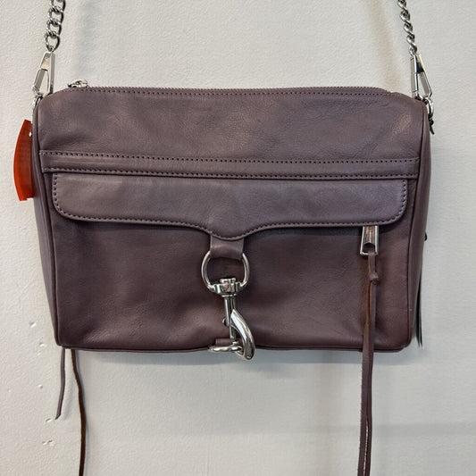 Rebecca Minkoff Purple/ Silver Crossbody Purse