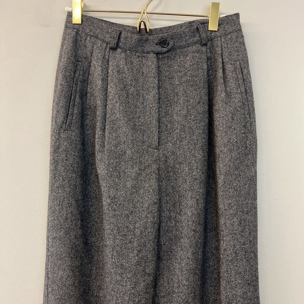 GREY WOOL AND CASHEMERE TROUSERS