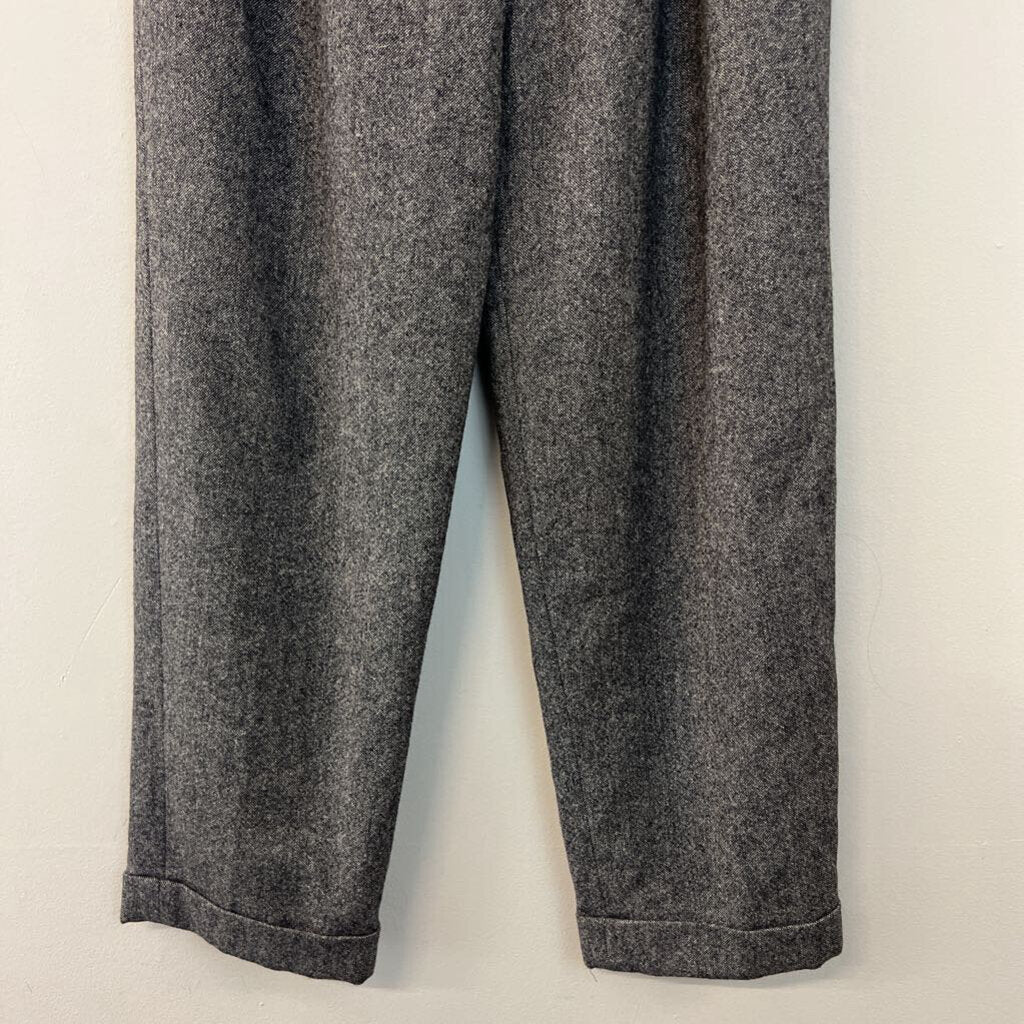 GREY WOOL AND CASHEMERE TROUSERS