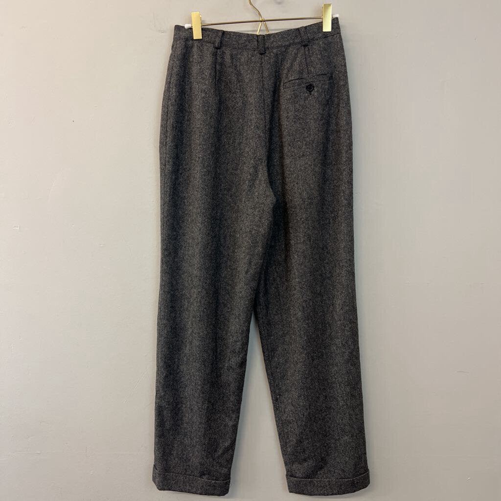 GREY WOOL AND CASHEMERE TROUSERS