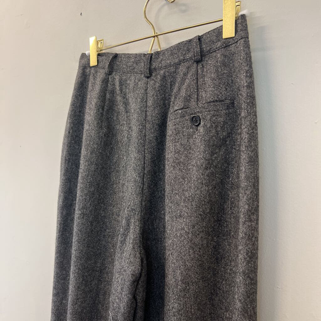 GREY WOOL AND CASHEMERE TROUSERS