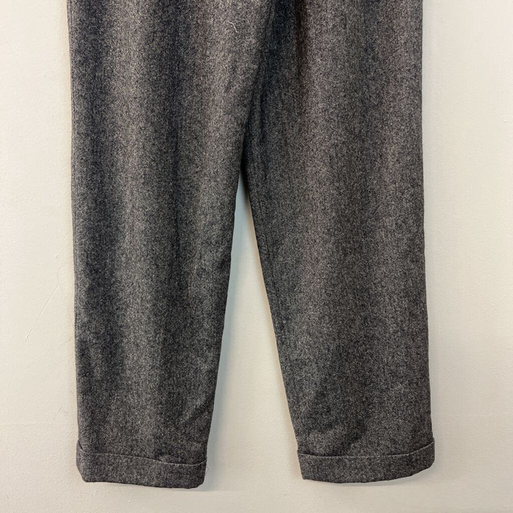 GREY WOOL AND CASHEMERE TROUSERS