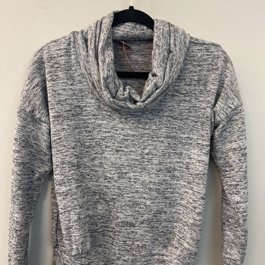 Athleta Grey Cowl Neck Long Sleeve Pullover XXS