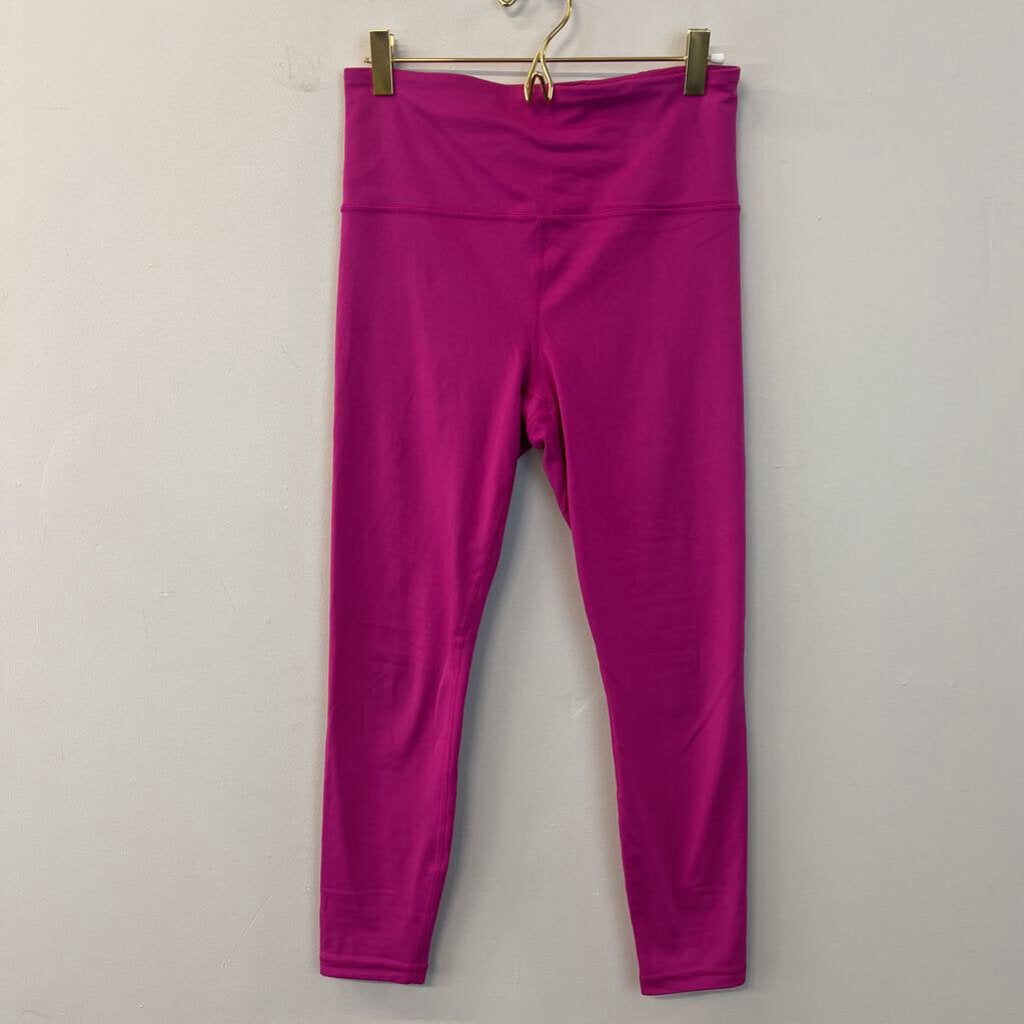 Athleta Pink Cropped Athletic Leggings Small