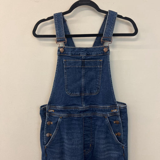 J Crew Dark Wash Denim Overalls Small