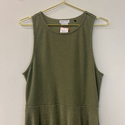 Prana Green Sleeveless Midi Dress Extra Large