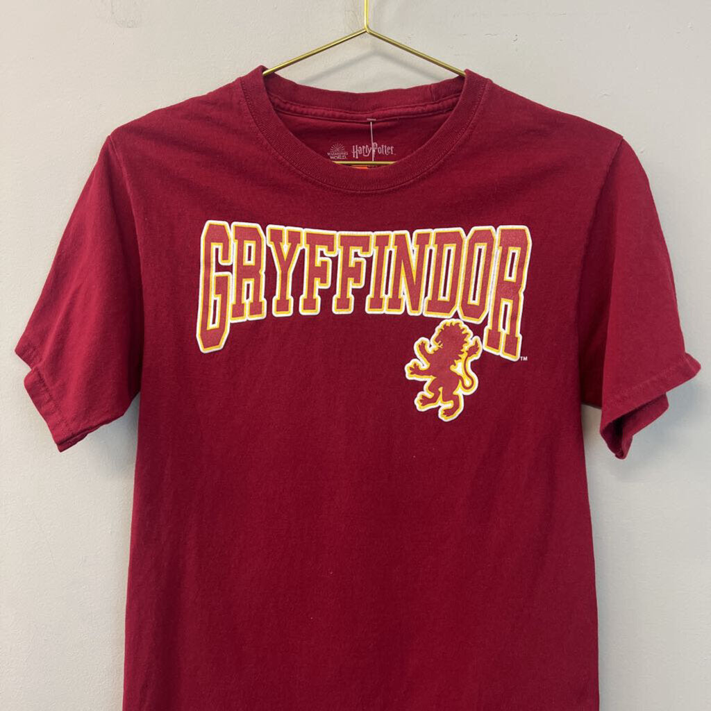 Harry Potter Red Gryffindor Short Sleeve Graphic Tee Small