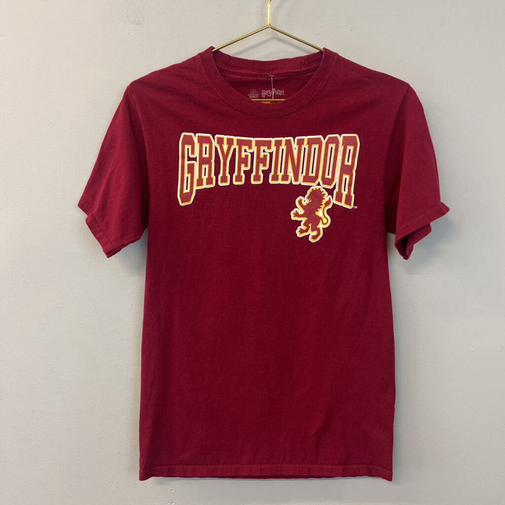 Harry Potter Red Gryffindor Short Sleeve Graphic Tee Small