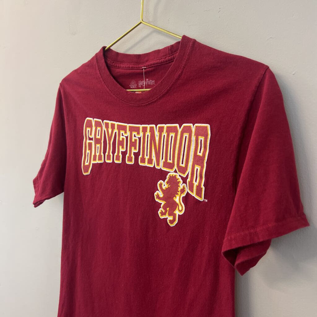 Harry Potter Red Gryffindor Short Sleeve Graphic Tee Small