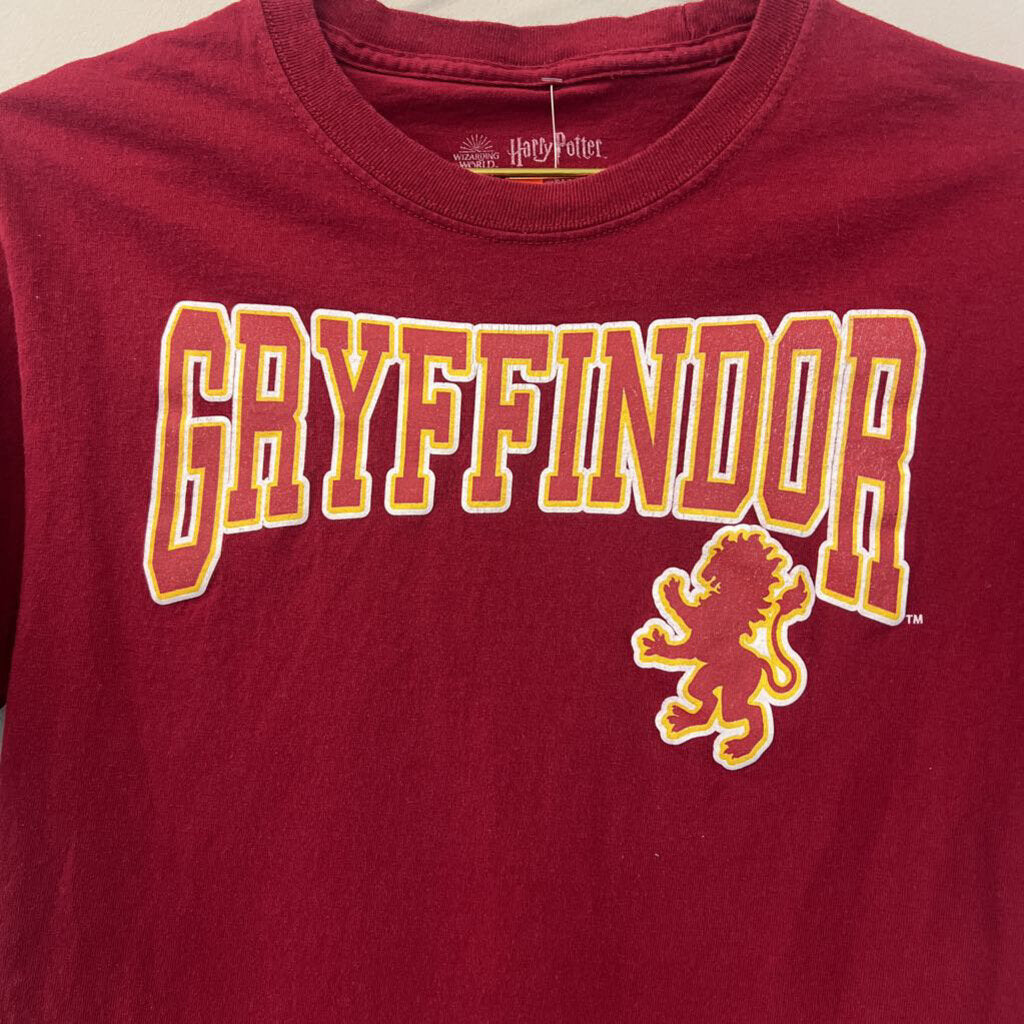 Harry Potter Red Gryffindor Short Sleeve Graphic Tee Small